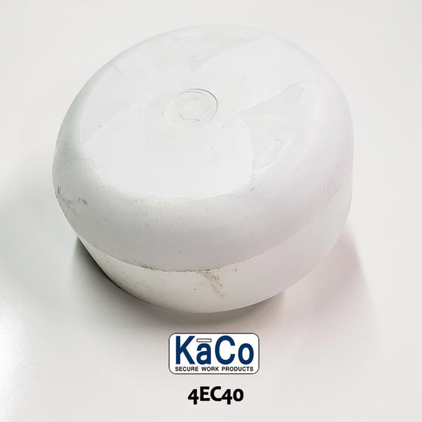 Rugged Shock designed White PVC End Caps