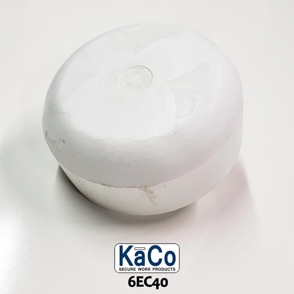 Rugged Shock designed White PVC End Caps